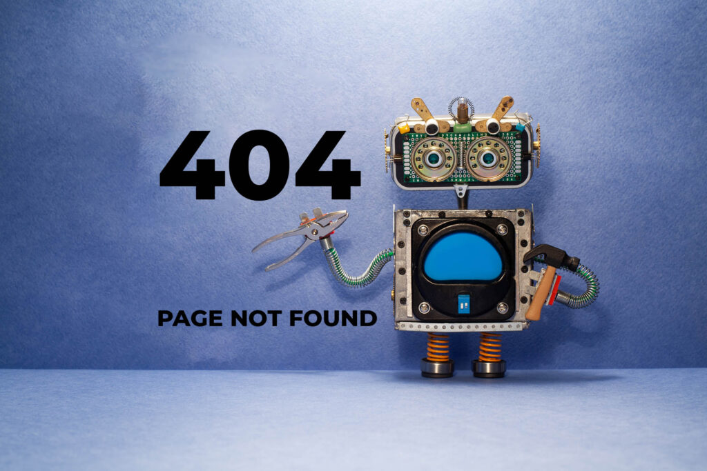 Website 404 Error